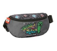 Minecraft Graffiti Gürteltasche für Kinder, ideal für Jugendliche und Kinder verschiedener Altersgruppen, bequem und vielseitig, Qualität und Widerstandsfähigkeit, 23 x 9 x 14 cm