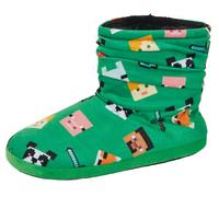 Minecraft Hausschuh-Stiefel grün UK 3