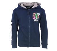 Minecraft Hoodie Kinder Jungen mit Creeper & TNT Motiv - Kapuzenpullover mit Reißverschluss - Sweatjacke Blau Größe 128-140 - Offizielles Merchandise, Farbe: Schwarz, Bekleidungsgröße: 116