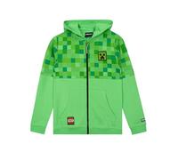 Minecraft Jungen Creeper Hoodie Grün 152