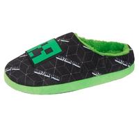 Minecraft Jungen Schlafschuhe Schwarz 2 UK