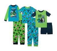 MINECRAFT Jungen Snug Fit Cotton Pajamas Pyjamaset, Besiege sie alle, 8 (10er Pack)