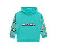 Minecraft Kapuzenpullover für Mädchen | Kapuzenpullover für Spielerinnen | Kapuzenpulli für Gamer-Mädchen| Blau | 128