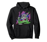 Minecraft Marching Archer Skeleton Creeper Mobs Paint Stroke Pullover Hoodie