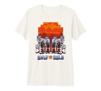 Minecraft Only for The Bold Four Storm Skeleton Horsemen Premium T-Shirt