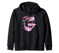 Minecraft Pink Axolotl Pond Kapuzenjacke