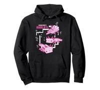 Minecraft Pink Axolotl Pond Pullover Hoodie
