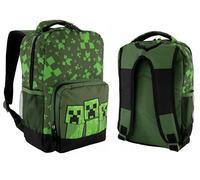 MINECRAFT Rucksack für die Grundschule, Schulrucksack, originelles Gadget, grün, grün