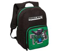 Minecraft Rucksack für Kinder und Erwachsene, groß, für Schule, Collage, Arbeit, Laptop-Tasche, Gaming-Rucksack, Geschenk für Gamer, Schwarz , Einheitsgröße