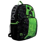 Minecraft Rucksack | Gaming Backpack | Schulrucksack Jungen | Schwarz Kinderrucksack