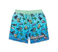 Minecraft Schwimmshorts Jungen Creeper Charaktere Spiel Schwimmstämme 7-8 Jahre