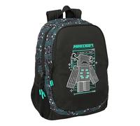 Minecraft Screen Schulrucksack für Kinder, ideal für Kinder verschiedener Altersgruppen, bequem und vielseitig, Qualität und Widerstandsfähigkeit, 32 x 16 x 44 cm