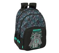 Minecraft Screen Schulrucksack für Kinder, ideal für Kinder verschiedener Altersgruppen, bequem und vielseitig, Qualität und Widerstandsfähigkeit, 32 x 15 x 42 cm