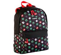 Minecraft TNT amerikanischer Schulrucksack, Unisex, Kinder, mehrfarbig, groß, bunt, Large