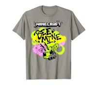 Minecraft Valentine's Day Bee Mine Graffiti Lettering & Art T-Shirt