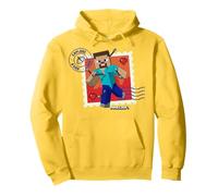 Minecraft Valentine's Day Explore Love Build Steve Arrows Pullover Hoodie