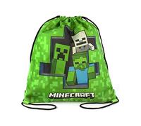 Minecraft Zombie Creeper Skelettgrün Kordelzug Swim Tasche