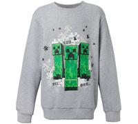 MinecraftSweatshirtGrau,male,Größe:164