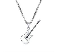 mingxinshangdian Doppelte herzförmige Emaille Halskette 925 Sterling Silber Charm Schmuck Pink Anhänger Sweet Fashion Halsketten für Frauen