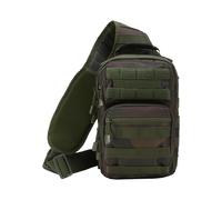 Mini Bag BRANDIT "Brandit Accessoires US Cooper Shoulder Bag", Damen, Gr. onesize, schwarz woodland, Polyester, unifarben, Taschen (92678914-0) schwarz woodland