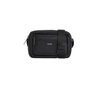 Mini Bag CALVIN KLEIN "CK ESSENTIAL CAMERA BAG", Damen, Gr. B/H/T: 21,5cm x 15cm x 5,5cm, schwarz, Lederimitat, Polyester, Taschen, Camera Bag, CrossBody Bag, kleine Herren-Umhängetasche (49998913-0)