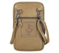 Mini Bag HARBOUR 2ND "Benita", Damen, Gr. B/H/T: 11cm x 16cm x 2cm, grün (pistazie), Leder, Taschen, aus griffigem Leder mit typischen Marken-Anker-Label (26644002-0) pistazie