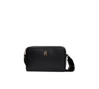 Mini Bag TOMMY HILFIGER "TH JOY CAMERA BAG", Damen, Gr. B/H/T: 20cm x 12cm x 8cm, schwarz, Lederimitat, Taschen, kleine Umhängetasche, Crossbody Bag, Schultertasche im eleganten Look (33142651-0) schw