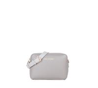 Mini Bag VALENTINO BAGS "ALEXIA", Damen, Gr. B/H/T: 23cm x 16cm x 6cm, grau (hellgrau), Lederimitat, Taschen, Damen Handtasche, Schultertasche, Umhängetasche mit Logo-Emblem (42511859-0) hellgrau