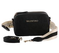 Mini Bag VALENTINO BAGS "PANSY", Damen, Gr. B/H/T: 20cm x 13,5cm x 7cm, schwarz, Lederimitat, Taschen, Damen Schultertasche, Handtasche, Umhängetasche mit Logoprägung (46951765-0) schwarz