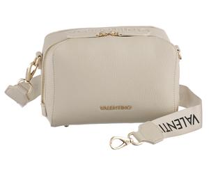 Mini Bag VALENTINO BAGS "PATTIE", Damen, Gr. B/H/T: 19,5cm x 14,5cm x 9cm, ecru, Lederimitat, Taschen, Damen Umhängetasche, Handtasche mit Logoschriftzügen (18149851-0) ecru