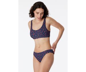 Mini-Bikinislip Blumenprint multicolor - Aqua Mix & Match L