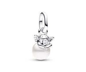 Mini Charm-Anhänger Amor aus Sterlingsilber