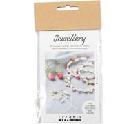 Mini Craft Kit Schmuck, Elastisches Armband und Ohrring, 1 Packung