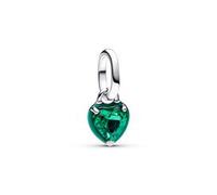 Mini-Dangle Chakra-Herz aus 925er Silber, Emaille, ME