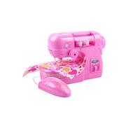 Mini Electric Sewing Machine Pretend Play Toy for Kids Children Girls Birthday Christmas Gift Educa