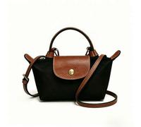 Mini-Handytasche im neuen Stil 2026, elegante einfarbige Handtasche, vielseitig verwendbar als Umhängetasche und Handtasche, farblich abgesetztes Desi