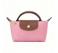 Mini-Handytasche im neuen Stil 2026, elegante einfarbige Handtasche, vielseitig verwendbar als Umhängetasche und Handtasche, farblich abgesetztes Desi