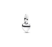 Mini Herzanhänger Damen, 925er Silber, ME, gravierbar