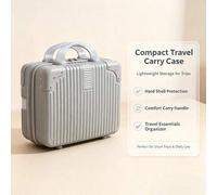 Mini-Kosmetikkoffer (30 cm) - Tragbare Hartschalen-Kosmetiktasche/Schmuckorganizer, ein Must-have für unterwegs, perfekt für Mädchen, süße kleine Box,