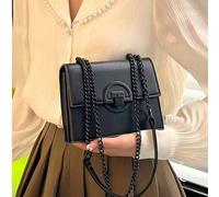 Mini Metall Dekor Klappe Kette Quadrat Tasche, Mode Schnalle Dekor Umhängetasche, Quadrat Klappe Umhängetasche, Damen Handtasche, Geldbörse, Mode Busi