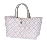 Handed By Handtasche Mini Motif Bag pale grey S