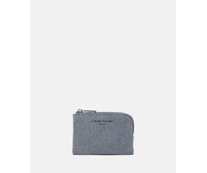Mini Portemonnaie aus Denim blau