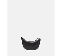 Mini-Pouch aus Leder schwarz