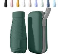 Mini Regenschirm Taschenschirm UV-Schutz Faltbarer Reise Regenschirm