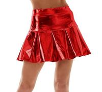 mini rock, Lederrock Damen Schwarz Bodycon Röcke Sexy Elegant Bleistiftrock Leather Skirt A-Linie Kurz Damenrock Partyrock High Waist Büro Freizeitrock