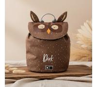Trixie rucksack Mr. Owl junior 0,7 Liter 30 cm Polycotton braun