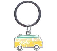 Sheepworld - 46836 - Mini Schlüsselanhänger, Bulli, Genieße das Leben, Metall, Kunststoff, 10cm x 5cm