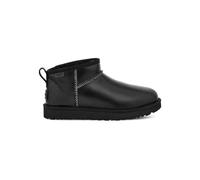 Mini Stiefel UGG CLASSIC ULTRA MINI LTHR REGEN (SCHWARZ) Damen 38 (7 US)