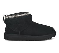 UGG Women's Classic Ultra Mini Maxi Curly Black 38