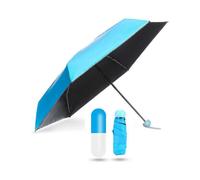 Mini Umbrella -folding Umbrella Pocket Umbrella Ultra Light Mini Anti-uv Umbrella with Cap